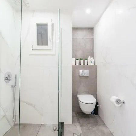 Modern White Tower Apartment