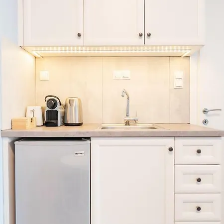 Modern White Tower Apartment